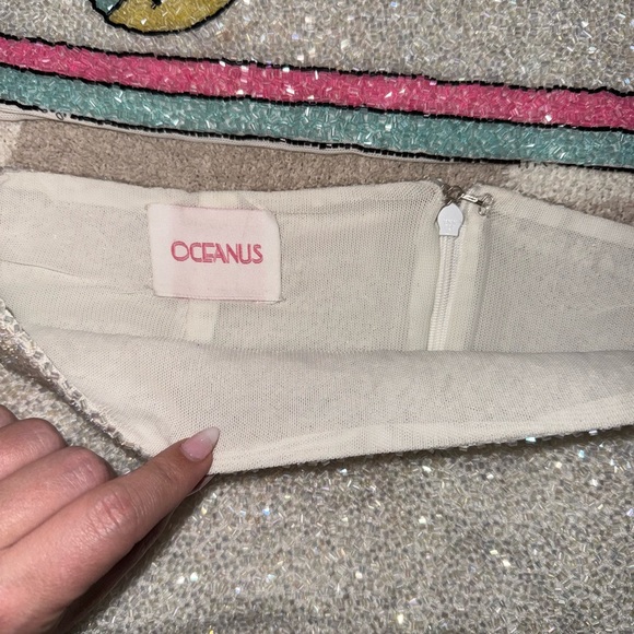 Oceanus Seashell Embroidered Two-Piece Set - Picture 7 of 11